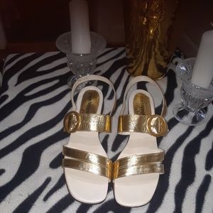 Gold Sandals